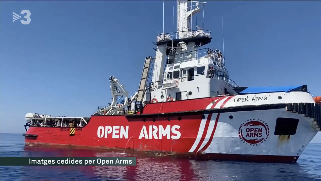 L'Open Arms, bloquejat i multat a Itàlia per rescatar dues pasteres sense permís