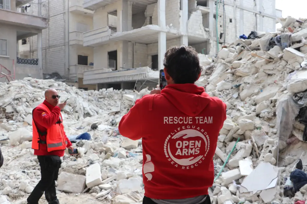 Terremoto Turquía y Siria Open Arms