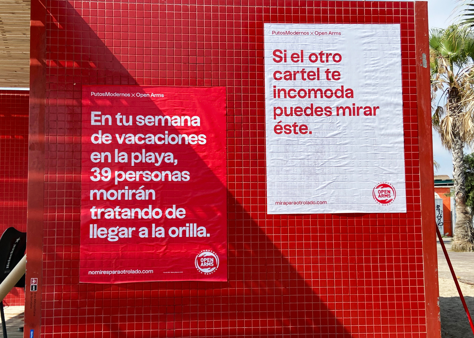 Open Arms lanza «No mires para otro lado»